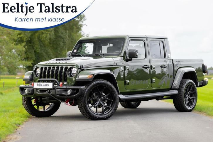 Jeep Gladiator 3.0 V6 CRD 264 pk SPARTAN|Grijs kenteken|, Auto's, Bestelauto's, Bedrijf, Te koop, 4x4, ABS, Achteruitrijcamera