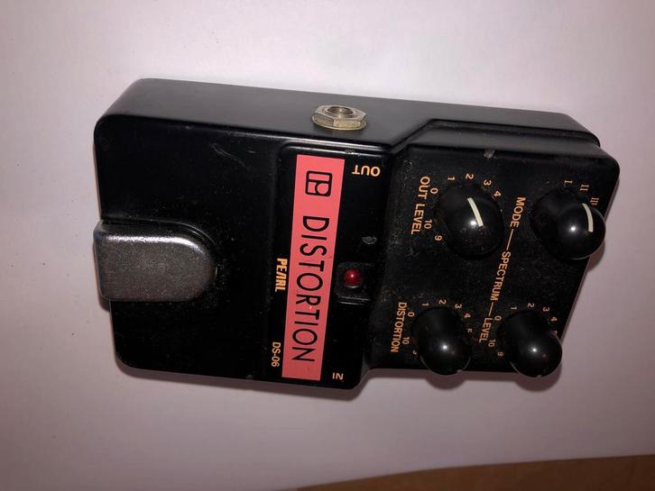 Pearl DS-06 Distortion - Jaren 80 Japan, Muziek en Instrumenten, Effecten, Gebruikt, Distortion, Overdrive of Fuzz, Ophalen of Verzenden