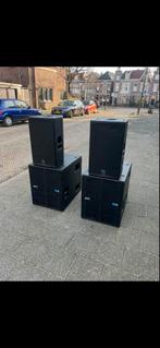 Db technologies dva s10 subs dvx d12 / d15 tops, Subwoofer, Zo goed als nieuw, 120 watt of meer, Ophalen