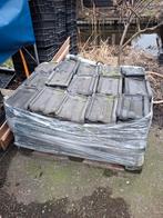 Blauwgesmoorde kruispannen +-255, Doe-het-zelf en Verbouw, Dakpannen en Dakbedekking, Ophalen, Dakpannen, Gebruikt, 10 tot 15 m²