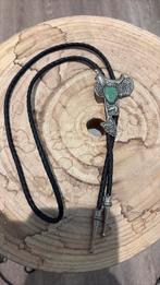 Bolo tie country en western incl verzenden, Sieraden, Tassen en Uiterlijk, Ophalen of Verzenden, Zo goed als nieuw, Overige materialen