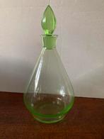 Anagroen Likeur  Karaf  Maastricht, Antiek en Kunst, Antiek | Glas en Kristal, Ophalen of Verzenden