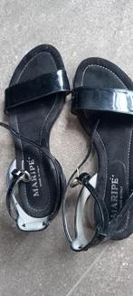 Zwarte Maripé sandalen maat 37, Zwart, Gedragen, Maripé, Sandalen of Muiltjes
