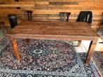 Eiken Eettafel / Stamtafel - 180cm, Huis en Inrichting, Tafels | Eettafels, Ophalen, Gebruikt, Eikenhout, 50 tot 100 cm