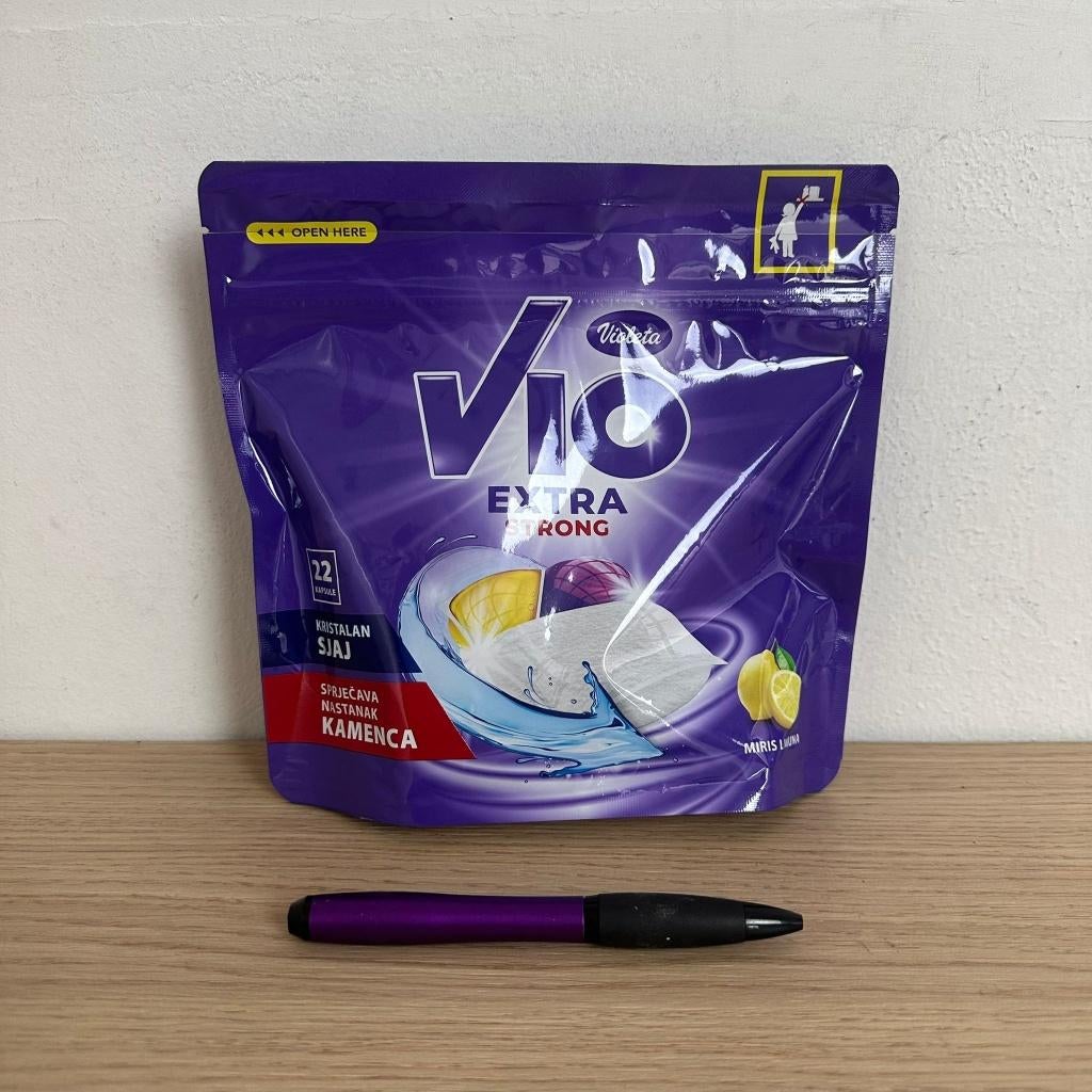 Vio vaatwastabletten citroen- 22 pack, Ophalen, Schoonmaakmiddel