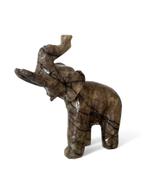 Marmeren Olifant Beeld - 23cm, Antiek en Kunst, Ophalen of Verzenden