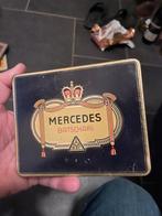 Mercedes batschati sigaretten blikje, Ophalen of Verzenden, Zo goed als nieuw, Overige