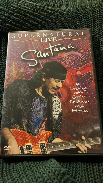 Carlos Santana live beschikbaar voor biedingen