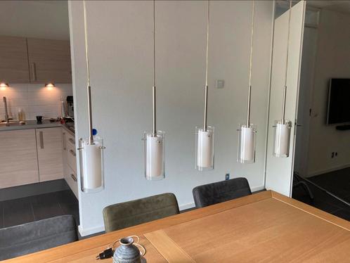 Eetkamer lamp wandlamp en dressoir lamp, Huis en Inrichting, Lampen | Hanglampen, Zo goed als nieuw, Minder dan 50 cm, Glas, Overige materialen