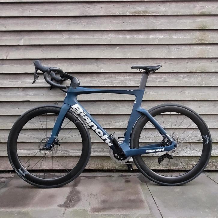 Te koop; schitterende Bianchi Oltre., Fietsen en Brommers, Fietsen | Racefietsen, Zo goed als nieuw, Heren, Overige merken, Meer dan 20 versnellingen