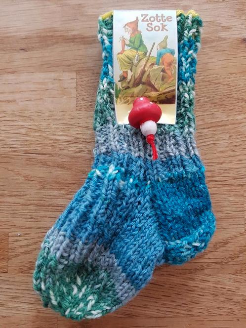 Zotte Sok handgebreide sokken peutersokjes maat 14/15., Kinderen en Baby's, Babykleding | Schoentjes en Sokjes, Nieuw, Jongetje of Meisje