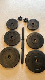 Halterset verstelbaar 15 kg, Ophalen, Zo goed als nieuw, Dumbbell