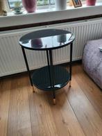 ronde bijzettafel, Minder dan 55 cm, Gebruikt, Rond, Hout