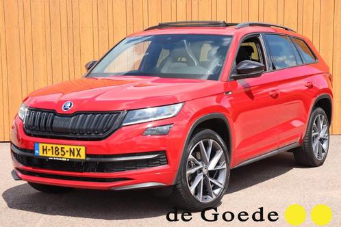 Skoda Kodiaq 1.5 TSI Sportline Business orgNL trekhaak metal, Auto's, Skoda, Bedrijf, Te koop, Kodiaq, ABS, Achteruitrijcamera