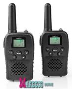 Walkie Talkie, Portofoons, max. 10 km, 8 Kanalen, VOX, Accu, Nedis, Nieuw, Handsfree-functie, 2 to 5 km