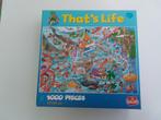 Puzzel that's life zwembad / waterplezier 1000 stukjes, Ophalen, 500 t/m 1500 stukjes, Zo goed als nieuw, Legpuzzel