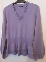 Cashmere trui van Magaschoni, Verzenden, Zo goed als nieuw, Maat 38/40 (M), Paars
