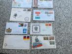 11 st Eerste Dag Enveloppen en 2 Kaarten - 1957 t/m 1980, Postzegels en Munten, Ophalen of Verzenden, Envelop