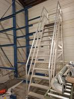 Stelling  met Aluminium Trap, Ophalen
