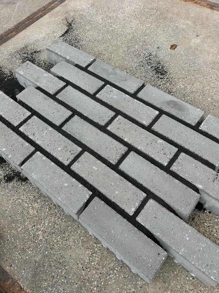 Waterpasserende klinker grijs, Tuin en Terras, Tegels en Klinkers, Nieuw, Klinkers, Beton, Ophalen of Verzenden