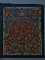 Grote wiel Mandala Thangka, Ophalen of Verzenden