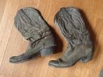 Grijze leren western boots laarzen maat 42, Overige kleuren, Boots, Ophalen of Verzenden, Gedragen