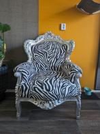 Zilveren zebra stoel, Antiek en Kunst, Antiek | Meubels | Stoelen en Banken, Ophalen