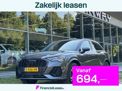 Audi Q3 E-tron 3X S-Line Plug-in hybride benzine, Auto's, Audi, Bedrijf, Lease, Financial lease, Q3, 360° camera, ABS, Achteruitrijcamera