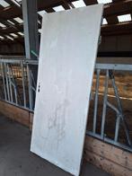 massief houten buitendeur, Doe-het-zelf en Verbouw, Ophalen, Gebruikt, 80 tot 100 cm, Buitendeur