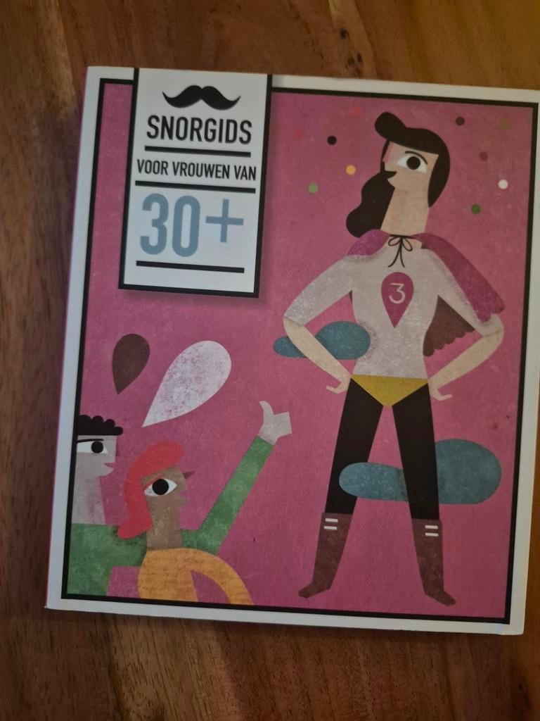 Boek SnorGids voor Vrouwen van 30+ ook leuk cadeau, Boeken, Ophalen of Verzenden, Zo goed als nieuw, Overige onderwerpen, Snor