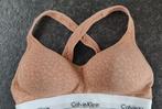 Padded top van Calvin Klein, mt L, 95B, lichtbruin/beige, Ophalen of Verzenden, Zwart, BH
