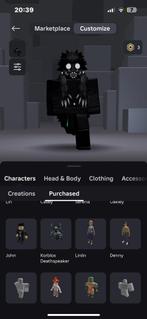Roblox Account korblox en veel meer, Spelcomputers en Games, 1 speler, Ophalen of Verzenden, Zo goed als nieuw