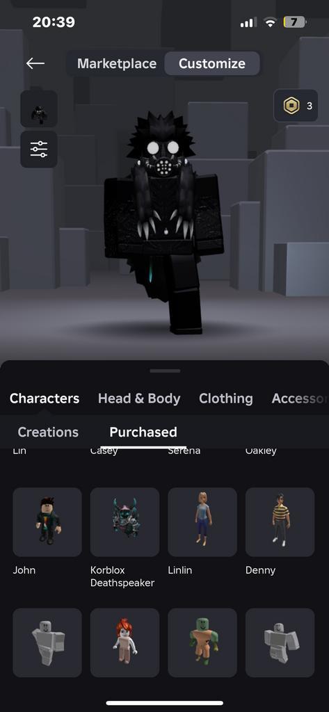 Roblox Account korblox en veel meer, Spelcomputers en Games, Games | Pc, Zo goed als nieuw, 1 speler, Ophalen of Verzenden