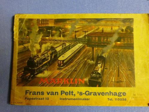 Märklin catalogus D16 (1939)  Collectors item !, Hobby en Vrije tijd, Modeltreinen | Overige schalen, Gebruikt, Boek, Tijdschrift of Catalogus