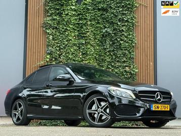 Mercedes-Benz C-klasse 180 Sport Edition AMG|Pano|Camera|Cru beschikbaar voor biedingen