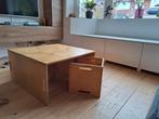 Montessori houten tafel en 2 stoeltjes, Gebruikt, Ophalen of Verzenden