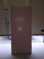 Binnendeur 93x210 stomp, Ophalen, 25 tot 50 mm, Eiken, Zo goed als nieuw