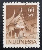 Indonesië 1949 - ZBL 24-38 - Tempels en woningen, Zuidoost-Azië, Verzenden, Gestempeld