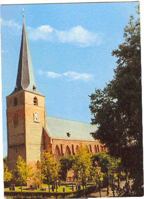 Kollum, St Maartenkerk, Verzamelen, Ansichtkaarten | Nederland, Ongelopen, Friesland, Ophalen of Verzenden