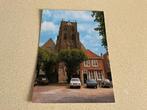 C2482 Geertruidenberg kerk Reliant driewieler Peugeot DAF, Ophalen of Verzenden, 1960 tot 1980, Zuid-Holland