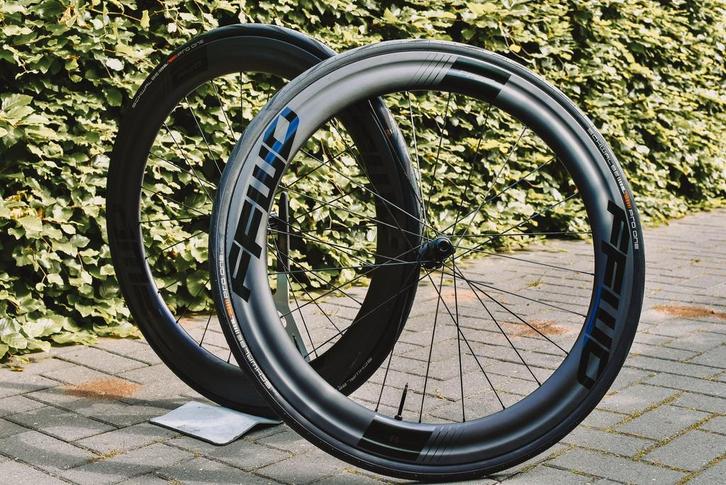 FFWD F6D Carbon wielset DT350, Fietsen en Brommers, Fietsonderdelen, Zo goed als nieuw, Racefiets, Wiel, Ophalen of Verzenden