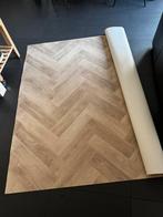 Zeil vinyl Fisher Naturel Visgraat, Huis en Inrichting, Stoffering | Vloerbedekking, Ophalen of Verzenden, Zo goed als nieuw, Vinyl