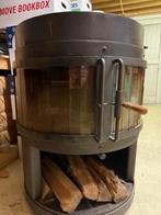 open haardkachel, Ophalen, Gebruikt, Vrijstaande haard, Houthaard