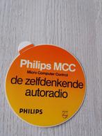 sticker Philips MCC de zelfdenkende autoradio, Verzamelen, Stickers, Ophalen of Verzenden, Zo goed als nieuw, Bedrijf of Vereniging