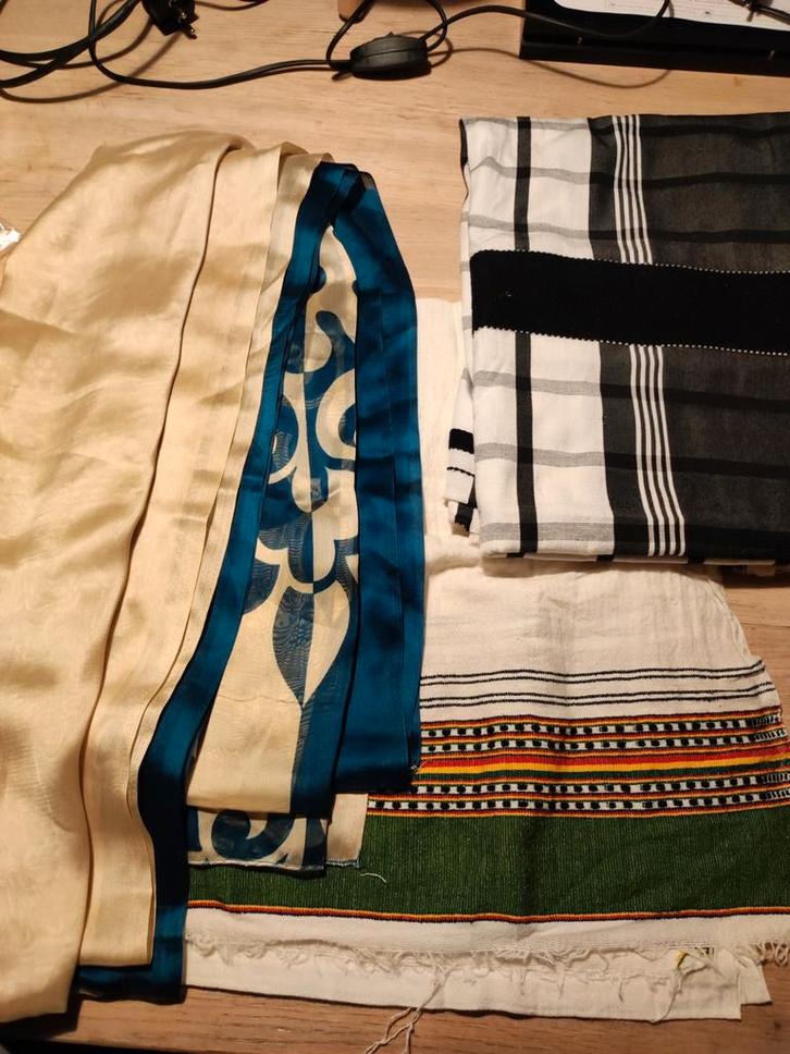 Ethnische sjaals/doeken: Ethiopie, Ngotekherh India, Sudan, Kleding | Dames, Overige Dameskleding, Zo goed als nieuw, Ophalen of Verzenden