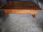 Houten Salontafel Brazilië, Huis en Inrichting, Tafels | Salontafels, Ophalen, Gebruikt, Teakhout, Minder dan 50 cm