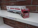 Tekno  Scania  met  koeloplegger  van Ronny  Ceusters., Hobby en Vrije tijd, Modelauto's | 1:50, Ophalen of Verzenden, Nieuw, Bus of Vrachtwagen