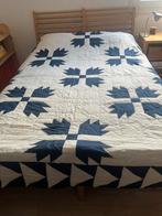 Scandinavisch Patchwork Sprei, Huis en Inrichting, Ophalen of Verzenden, Zo goed als nieuw, Tweepersoons