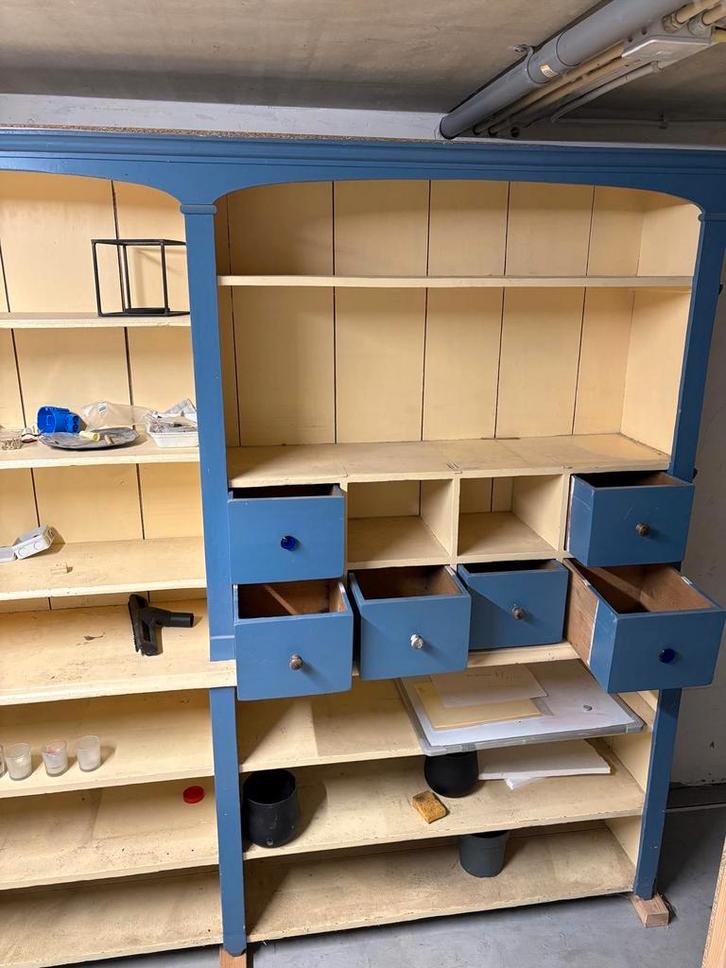 Authentieke apothekerskast, Antiek en Kunst, Antiek | Meubels | Kasten, Ophalen