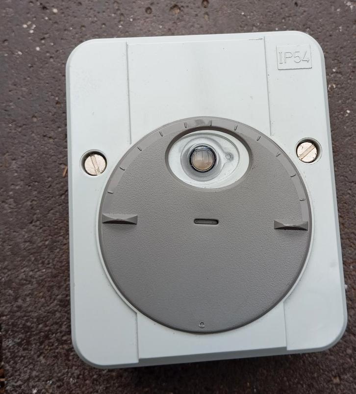 Nieuwe Schemerschakelaar Buiten - Merten 5448, Tuin en Terras, Buitenverlichting, Nieuw, Ophalen of Verzenden